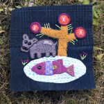 Quit Folk Tails 9 y 10 bordado