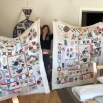 quilt Gossip in the Garden