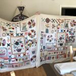 quilt Gossip in the Garden