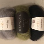 Tejer lana Rowan Kidsilk Haze cuello